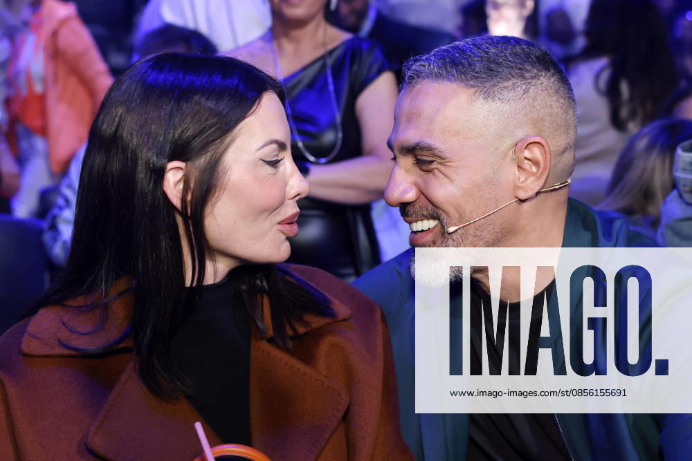 Rapper and juror Bushido Anis Ferchichi with his wife Anna Maria Ferchichi in the final of the 22nd season of the German singing casting show Deutschland sucht den Superstar DSDS at the MMC Studios Cologne, 09 05 2026 NRW Germany