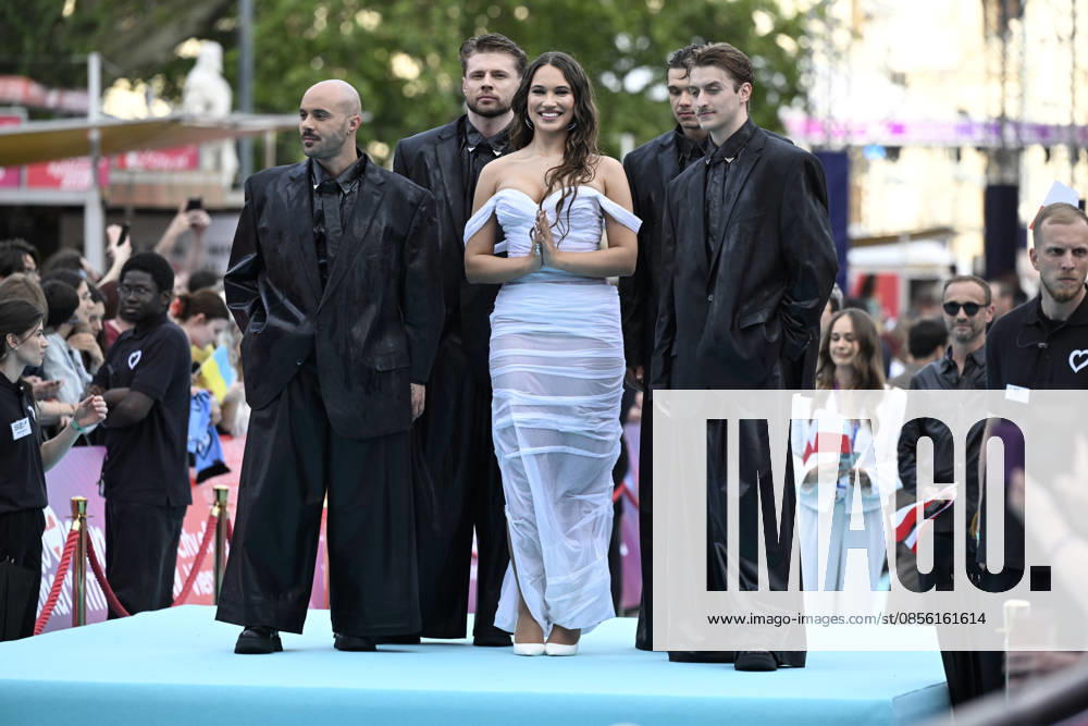 VIENNA, AUSTRIA 20260510 Alicja representing Poland on the turquoise carpet for next weeks semi-finals and final of this years Eurovision Song Contest ESC in Vienna, Austria VIENNA AUSTRIA