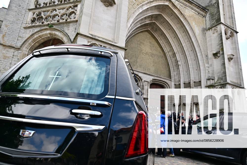 The funeral ceremony for Belgian media figure Hans Otten, Monday 11 May 2026 in Mechelen. Otten died on May 5. DIRKxWAEM 173489296