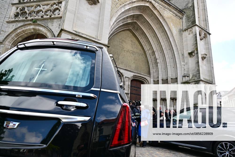 The funeral ceremony for Belgian media figure Hans Otten, Monday 11 May 2026 in Mechelen. Otten died on May 5. DIRKxWAEM 173489308