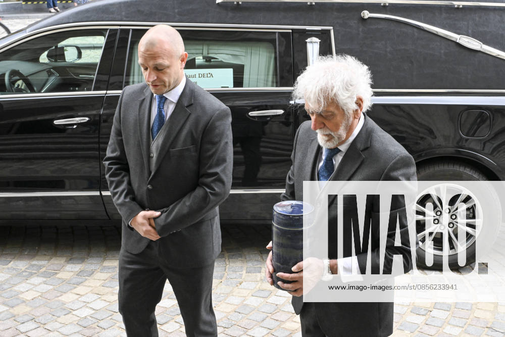 Funeral - Hans Otten Mechelen , 11 05 2026 : Funeral of Hans Otten. Pix : Credit : Peter De Smedt CC . Mechelen Belgium
