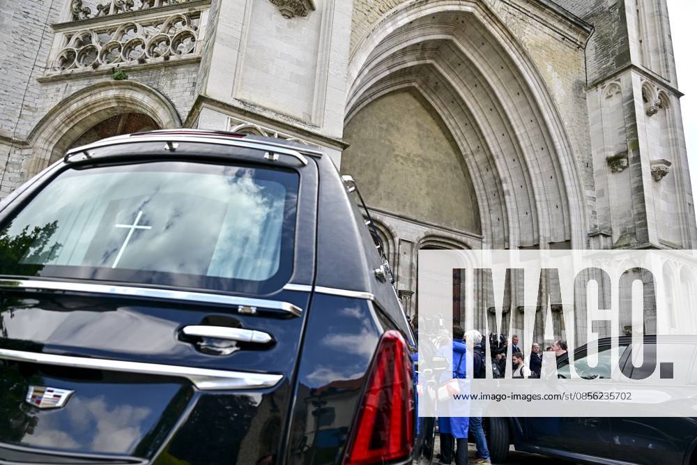 The funeral ceremony for Belgian media figure Hans Otten, Monday 11 May 2026 in Mechelen. Otten died on May 5. DIRKxWAEM 173493341