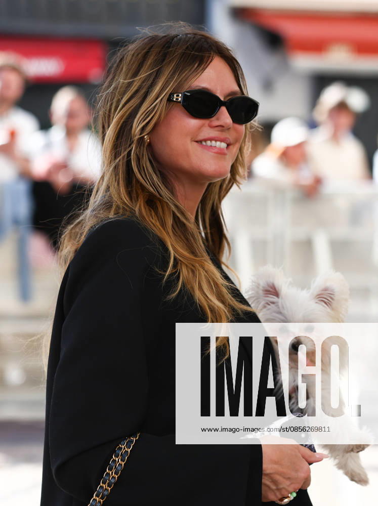 Cannes, Cote D azur, France: HEIDI KLUM arrives in Cannes one day ahead of the 79th Annual Cannes Film Festival in Cannes, France Cannes France - ZUMAc179 20260511_zep_c179_008