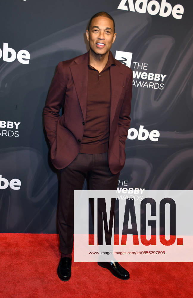 NEW YORK, NY- MAY 11: Don Lemon at The 2026 Webby Awards on May 11, 2026 at Cipriani Wall Street in New York City.