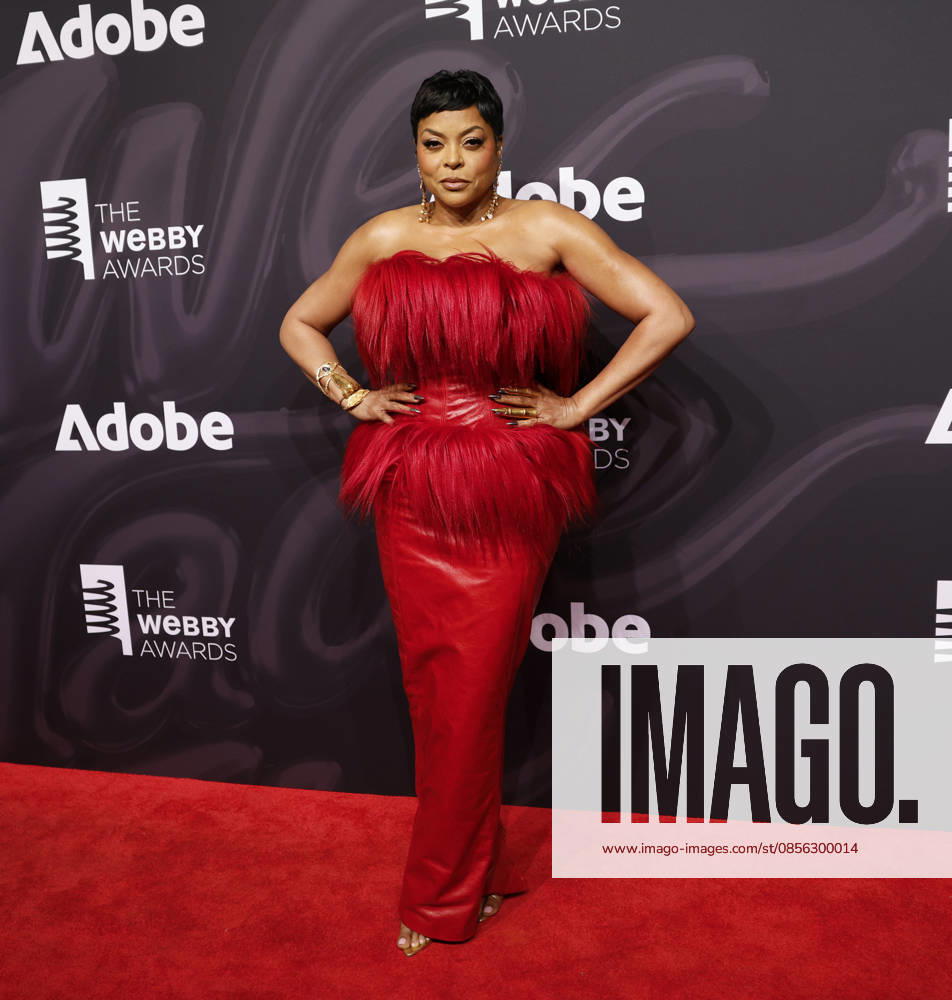 Taraji P. Henson arrives on the red carpet at the 30th Annual Webby Awards at Cipriani Wall Street on Monday, May 11, 2026 in New York City. NYP20260511207 JOHNxANGELILLO