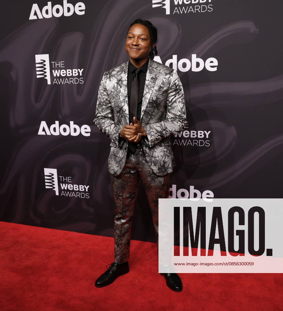 Josh Johnson arrives on the red carpet at the 30th Annual Webby Awards at Cipriani Wall Street on Monday, May 11, 2026 in New York City. NYP20260511221 JOHNxANGELILLO