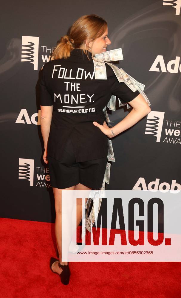 Internet personality HILARY BRASETH seen during the red carpet arrivals for the 30th Annual Webby Awards held at Cipriani Wall Street. New York USA - ZUMAk03_ 20260511_zaf_k03_007