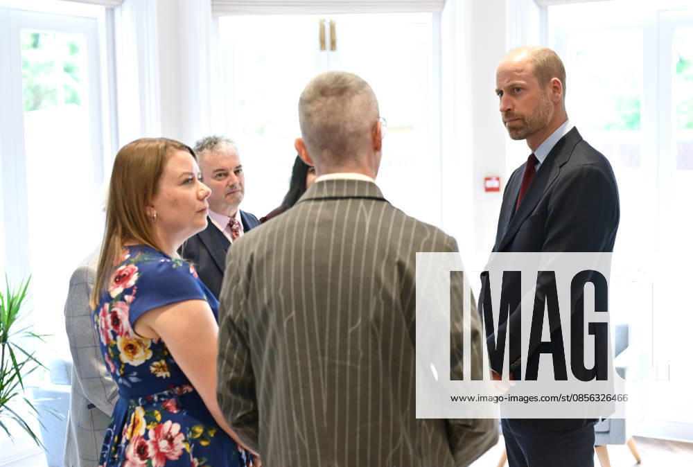 The Prince Of Wales Officially Opens James Place Birmingham BIRMINGHAM, ENGLAND - MAY 11: Prince William, Prince of Wales during the official opening of James Place Birmingham on May 11, 2026 in Birmingham, England. With established centres in Liverpool, London and Newcastle, the charity aims to provide free, rapid-access therapy and life-saving support for men in suicidal crisis., Credit:Eamonn M. McCormack PA ROTA - B68 Avalon United Kingdom, England, Birmingham
