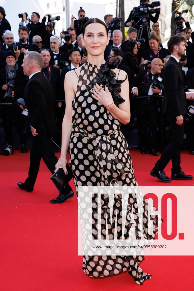 Géraldine Pailhas Montée des marches du film La vénus électrique pour la cérémonie douverture du 79ème Festival International du Film de Cannes, le 12 mai 2026 Jacovides Moreau Bestimage Red carpet for The electric kiss during the 79th Cannes International Film Festival Opening ceremony on May 12, 2026 Cannes France