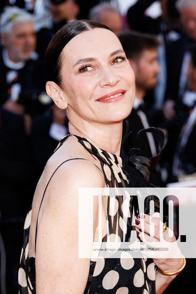 Géraldine Pailhas Montée des marches du film La vénus électrique pour la cérémonie douverture du 79ème Festival International du Film de Cannes, le 12 mai 2026 Jacovides Moreau Bestimage Red carpet for The electric kiss during the 79th Cannes International Film Festival Opening ceremony on May 12, 2026 Cannes France