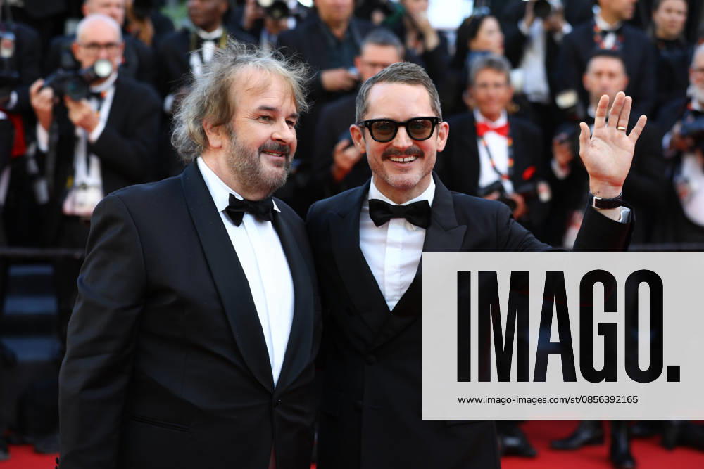 Cannes, Cote D azur, France: PETER JACKSON and ELIJAH WOOD during the red carpet for the premiere screening of THE ELECTRIC KISS at the 79th Annual Cannes Film Festival at Palais des Festivals in Cannes, France Cannes France - ZUMAc179 20260512_zep_c179_138