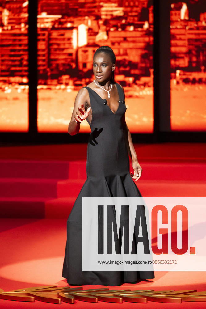 Cannes - Opening Ceremony EB French-Malian actress and master of Ceremony Eye Haidara during the Opening Ceremony as part of the 79th Cannes Film Festival in Cannes, France on May 12, 2026. Photo by Eliot Blondet ABACAPRESS.COM Cannes France France