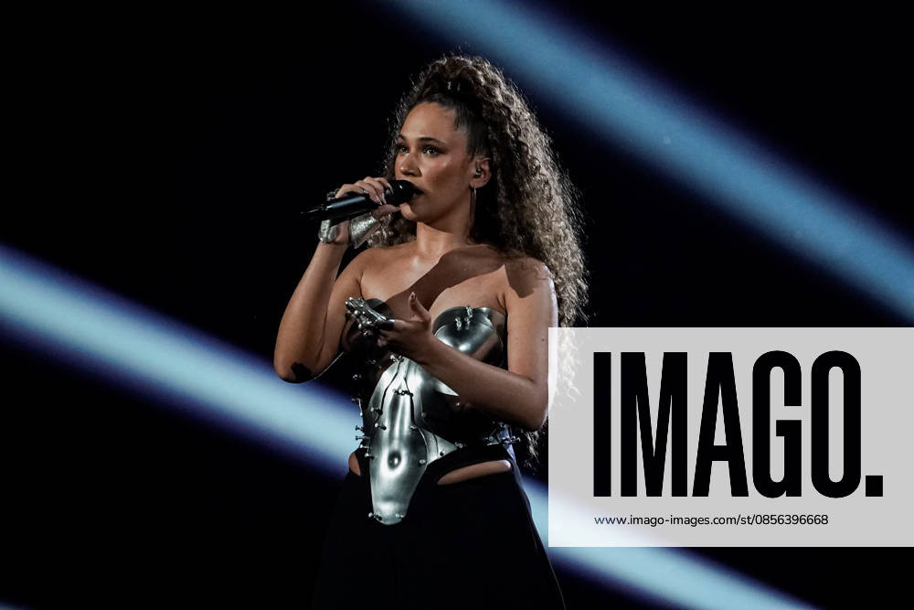 Europe, Austria, Vienna 70 Eurovision Song Contest 2026 in the Wiener Stadthalle Semi final 1 ALICJA with the song Pray for Poland