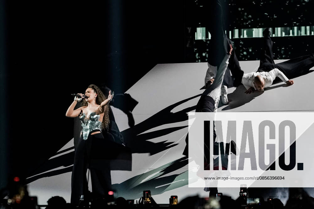 Europe, Austria, Vienna 70 Eurovision Song Contest 2026 in the Wiener Stadthalle Semi final 1 ALICJA with the song Pray for Poland