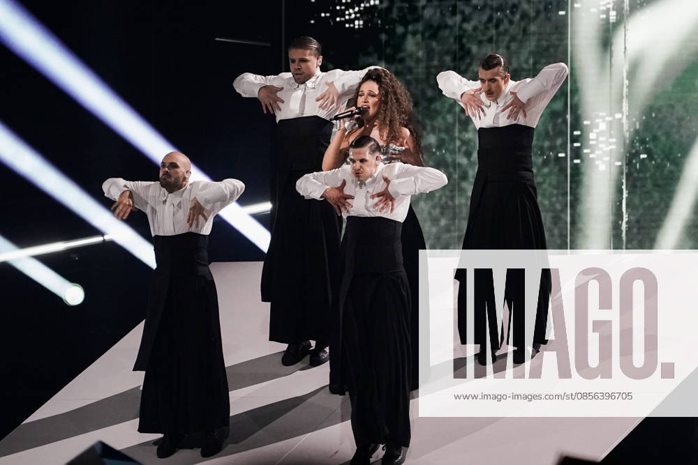 Europe, Austria, Vienna 70 Eurovision Song Contest 2026 in the Wiener Stadthalle Semi final 1 ALICJA with the song Pray for Poland