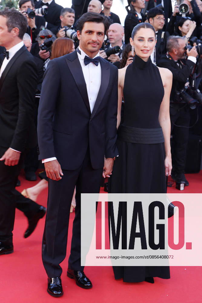 Cannes - Opening Ceremony Red Carpet Carlos Sainz Jr. and Rebecca Donaldson attending the Opening Ceremony red carpet ahead of the screening of The Electric Kiss (La Venus Electrique) directed by Pierre Salvadori as part of the 79th Cannes Film Festival in Cannes, France on May 12, 2026. Photo by Jerome Domine ABACAPRESS.COMPhoto by Jerome Domine ABACAPRESS.COM Cannes France