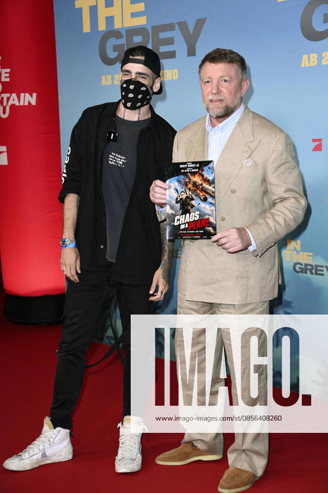 Danero and Guy Ritchie at the special screening of the movie In The Grey at Zoo Palast Berlin, 12 05 2026 Foto:xN.xKubelkax xFuturexImagex grey_6595