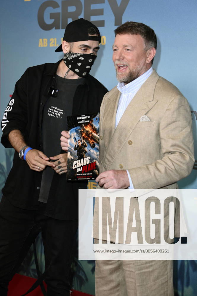 Danero and Guy Ritchie at the special screening of the movie In The Grey at Zoo Palast Berlin, 12 05 2026 Foto:xN.xKubelkax xFuturexImagex grey_6596