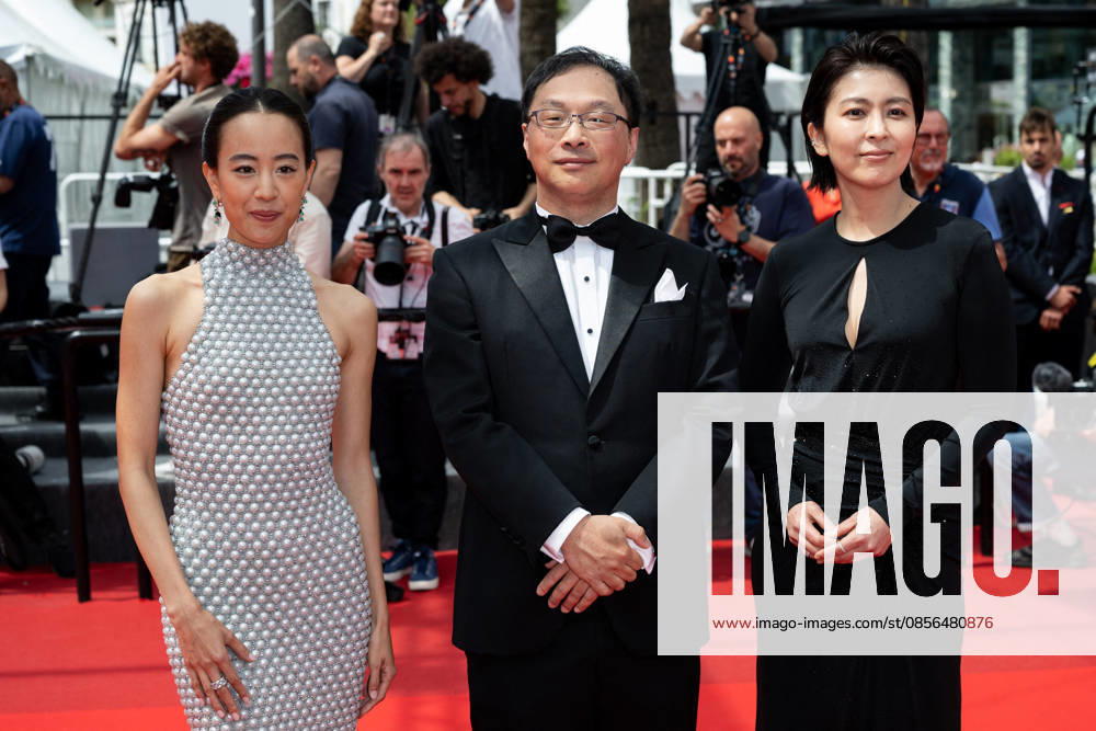 Cannes Nagi Notes Screening NG Takako Matsu, Koji Fukada and Shizuka Ishibaschi attending the ‘Nagi Notes’ Screening and Red Carpet at Palais Des Festivals in Cannes, France on May 13 2026 as part of the 79th Cannes Film Festival. Photo by Nicolas Genin ABACAPRESS.COM Cannes France