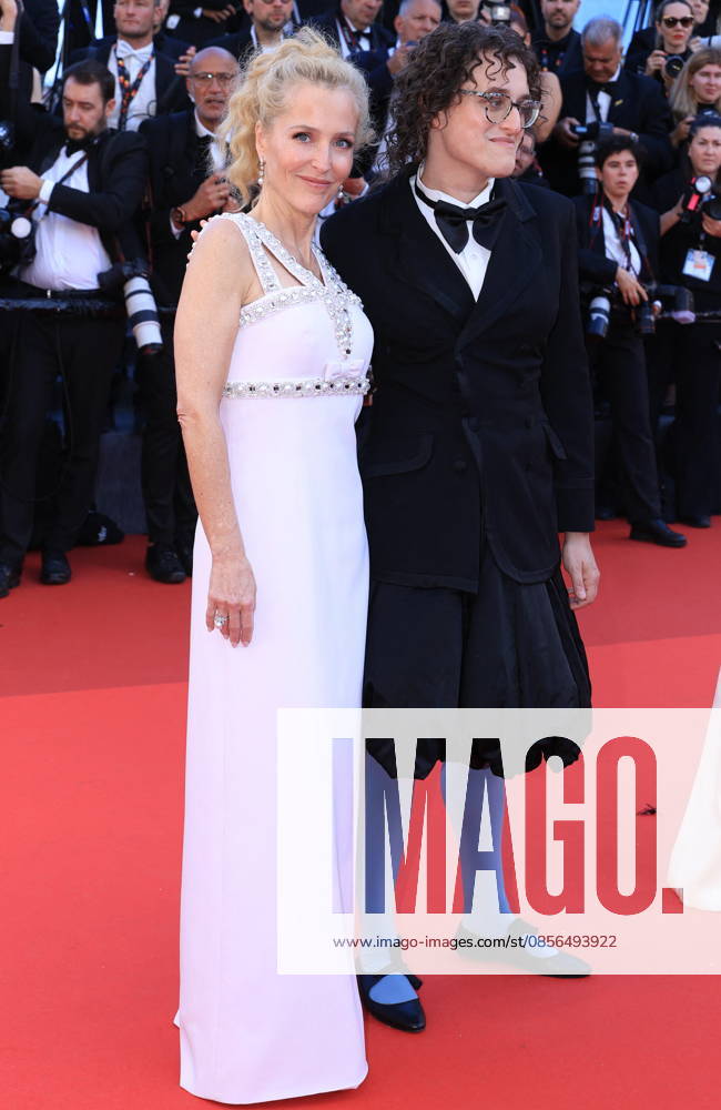 Cannes - La Vie D une Femme Red Carpet Gillian Anderson and Jane Schoenbrun at the red carpet screening of La Vie d’une Femme during the 79th Cannes Film Festival in Cannes, France on May 13, 2026. Photo by Jerome Domine ABACAPRESS.COM Cannes France