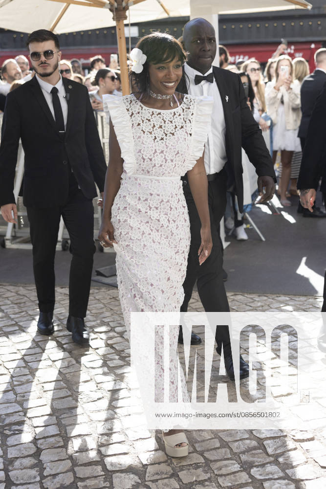 Cannes Aja Naomi King Exits Martinez MP Cannes, France- May 13: Aja Naomi King leaves Hotel Martinez during 79th Festival of Cannes, on May 13, 2026 in Cannes, France. Photo by Marco Piovanotto ABACAPRESS:COM Cannes France