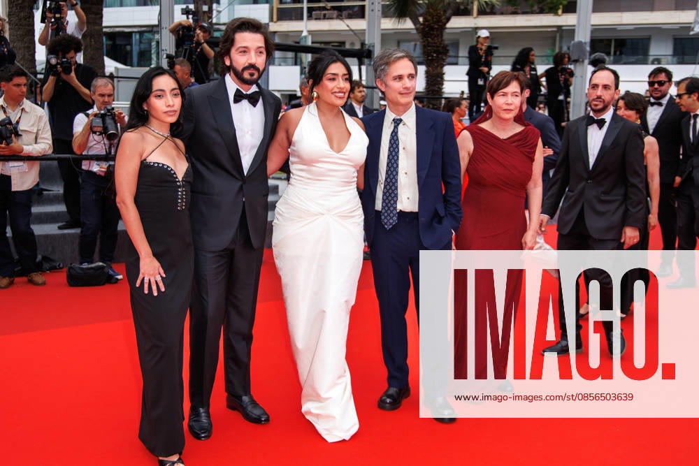 Anna Diaz, Diego Luna, Adriana Paz, Gael Garcia Bernal and Valerie Delpierre attend the red carpet of Nagi Notes at the 79th Cannes Film Festival. Cannes France - ZUMAs197 20260513_aaa_s197_142