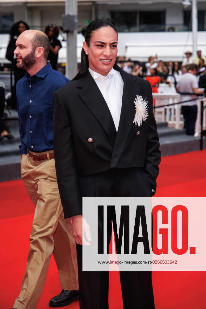 Algerian gold medalist boxer Imane Khelif attends the red carpet of Nagi Notes at the 79th Cannes Film Festival. Cannes France - ZUMAs197 20260513_aaa_s197_143