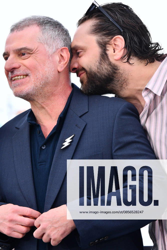 79th Cannes International Film Festival Photocall du film La Vénus Electrique 79th Cannes International Film Festival LA VENUS ELECTRIQUE photocall Pierre Salvadori, Pio Marmaï pose during La Vénus Electrique The Electric Kiss photocall at the 79th annual Cannes Film Festival at Palais des Festivals Thomas Bohlen Starface 2026 05 12 455951 2026 05 13 Cannes France