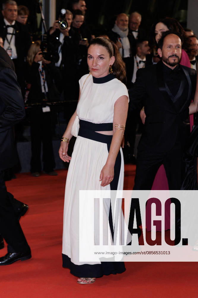 Mickaëlle Paty sister of Samuel Paty Descente des marches du film Labandon lors du 79ème Festival International du Film de Cannes, le 13 mai 2026 Olivier Borde Bestimage People leaving the red carpet for Forsaken at the 79th Cannes International Film Festival on May 13, 2026 Cannes France