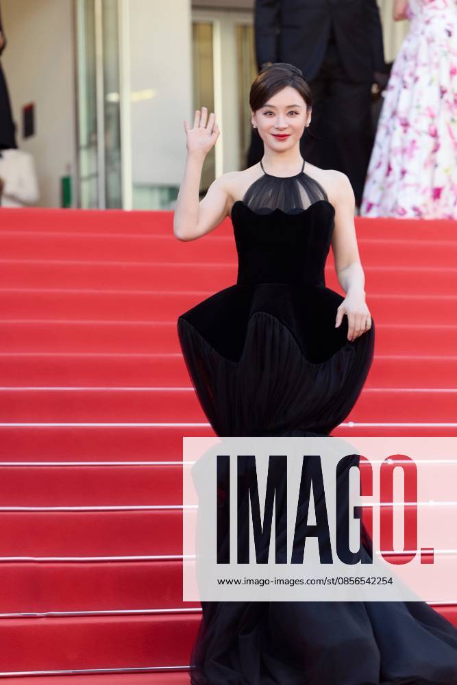 Actress Mabel Yuan Shanshan poses at the red carpet premiere of the La Vie D Une Femme (A Woman s Life) during the 79th Cannes Film Festival at Palais des Festivals on May 13, 2026 in Cannes, France.