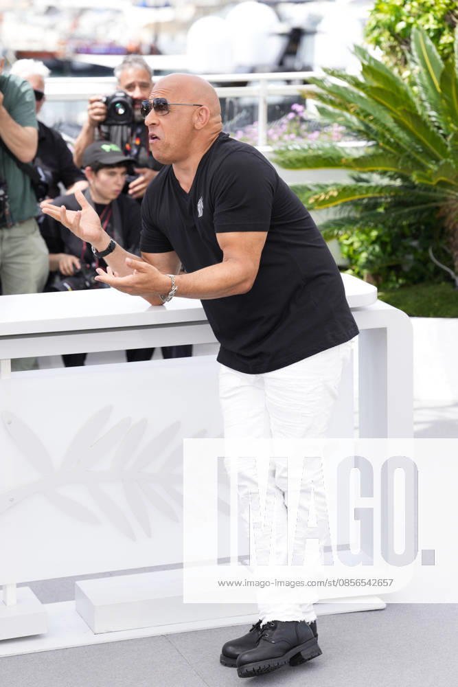 Vin Diesel poses during The Fast And The Furious photocall at the 79th annual Cannes Film Festival at Palais des Festivals on May 13, 2026 in Cannes, France. The Fast And The Furious Photocall - The 79th Annual Cannes Film Festival Cannes France - ZUMAs197 20260513_aaa_s197_230