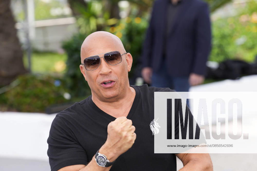 Vin Diesel poses during The Fast And The Furious photocall at the 79th annual Cannes Film Festival at Palais des Festivals on May 13, 2026 in Cannes, France. The Fast And The Furious Photocall - The 79th Annual Cannes Film Festival Cannes France - ZUMAs197 20260513_aaa_s197_243