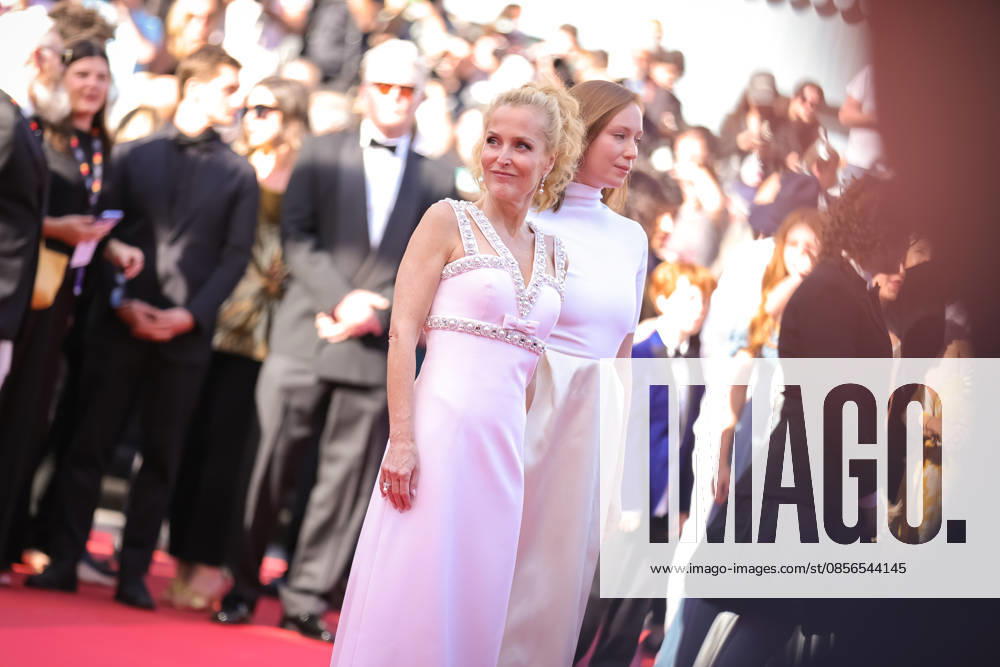 79th Cannes Film Festival - 13 May 2026 US actress Gillian Anderson attends the red carpet of La Vie d une Femme at the 79th Cannes Film Festival in Cannes, France. Cannes France