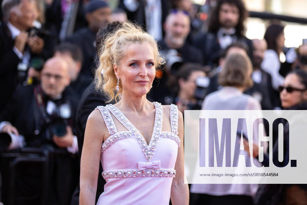 79th Cannes Film Festival - 13 May 2026 US actress Gillian Anderson attends the red carpet of La Vie d une Femme at the 79th Cannes Film Festival in Cannes, France. Cannes France