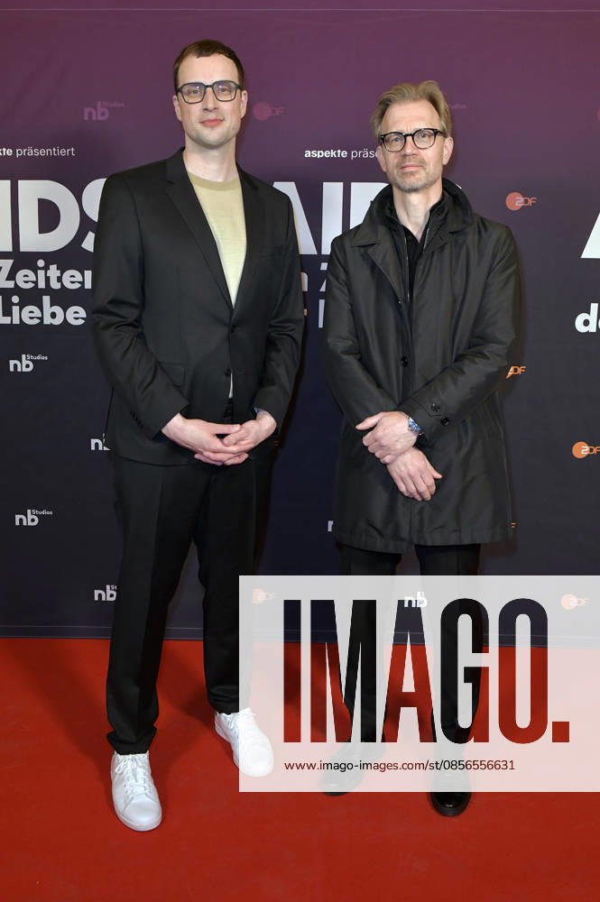 Johannes Nichelmann and Henning Tümmers at the preview of the ZDF documentary series AIDS In Zeiten der Liebe at Kino International Berlin, 13 05 2026 Foto:xM.xBehrensx xFuturexImagex aids_6538