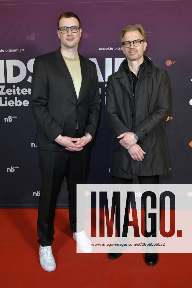 Johannes Nichelmann and Henning Tümmers at the preview of the ZDF documentary series AIDS In Zeiten der Liebe at Kino International Berlin, 13 05 2026 Foto:xM.xBehrensx xFuturexImagex aids_6539