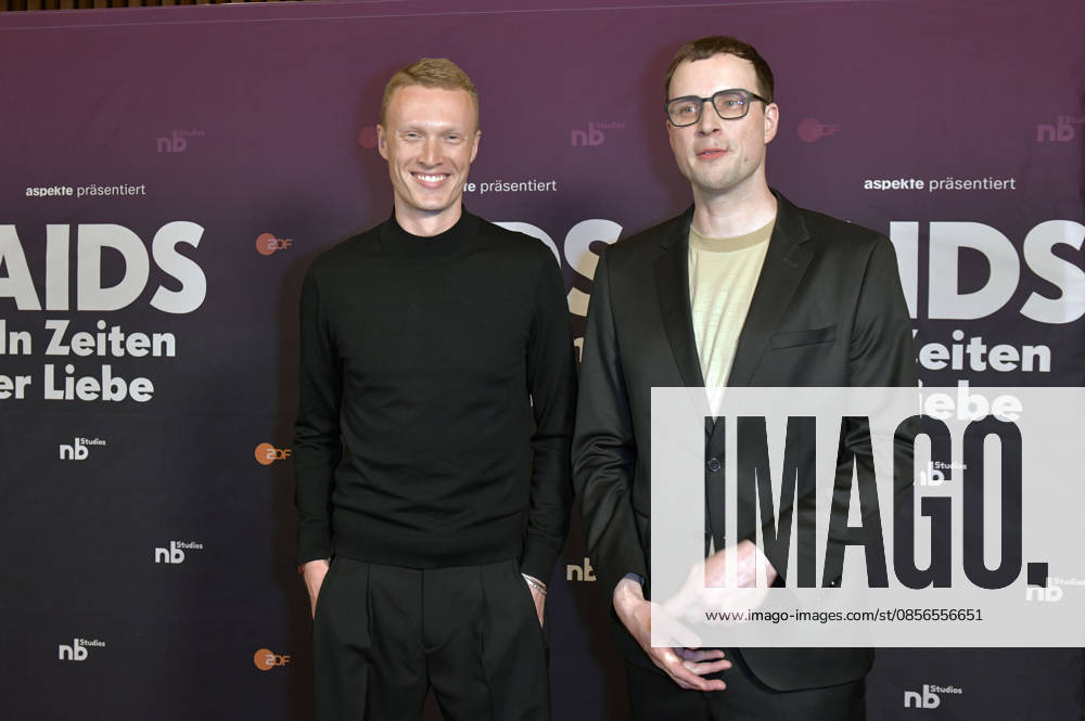 Philip Wortmann and Johannes Nichelmann at the preview of the ZDF documentary series AIDS In Zeiten der Liebe at Kino International Berlin, 13 05 2026 Foto:xM.xBehrensx xFuturexImagex aids_6550