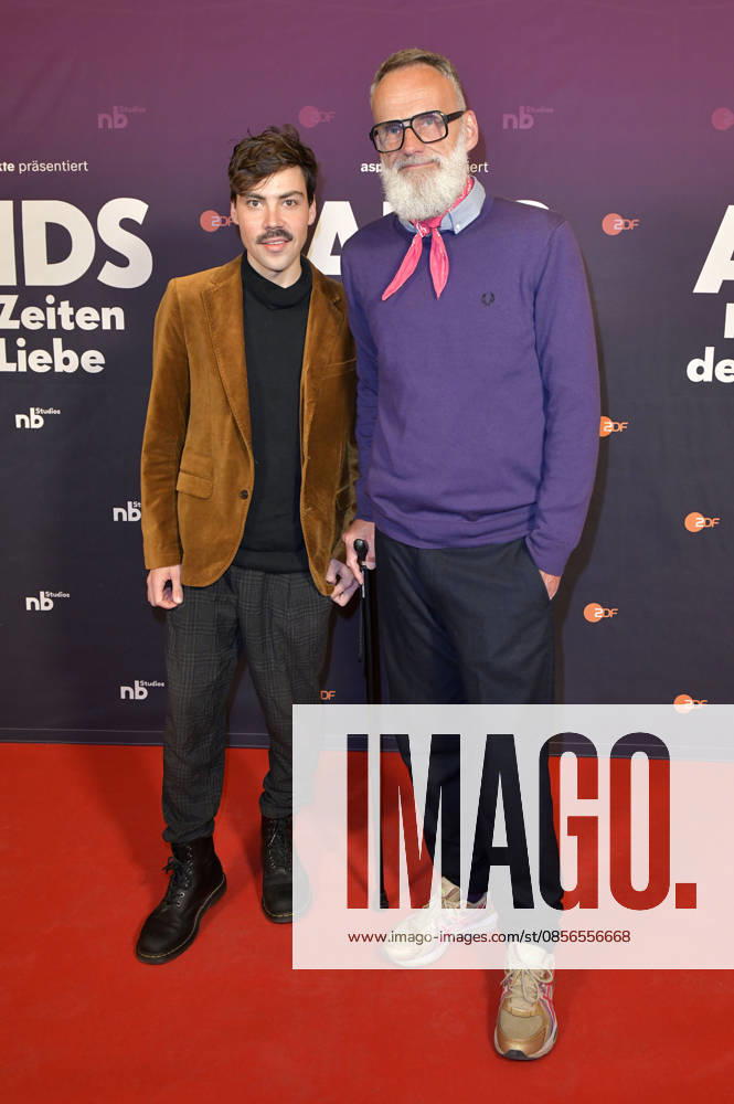 Aron Boks with guest at the preview of the ZDF documentary series AIDS In Zeiten der Liebe at Kino International Berlin, 13 05 2026 Foto:xM.xBehrensx xFuturexImagex aids_6567