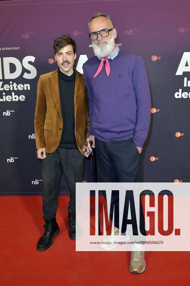Aron Boks with guest at the preview of the ZDF documentary series AIDS In Zeiten der Liebe at Kino International Berlin, 13 05 2026 Foto:xM.xBehrensx xFuturexImagex aids_6569