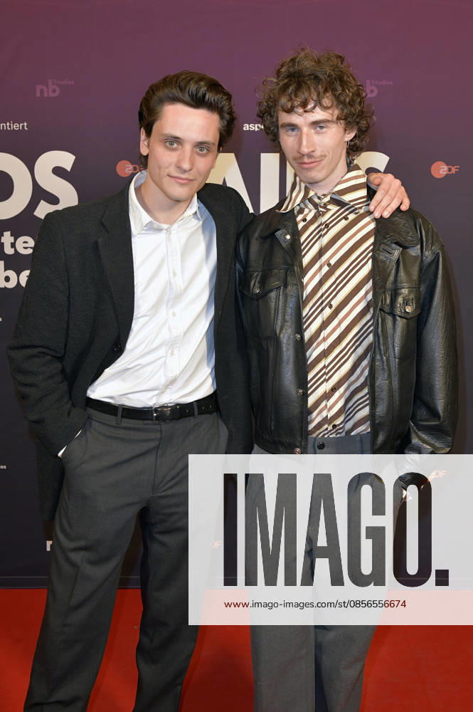 Evangelos Tsarkowistas and Benjamin Viziotis at the preview of the ZDF documentary series AIDS In Times of Love at Kino International Berlin, 13 05 2026 Foto:xM.xBehrensx xFuturexImagex aids_6573