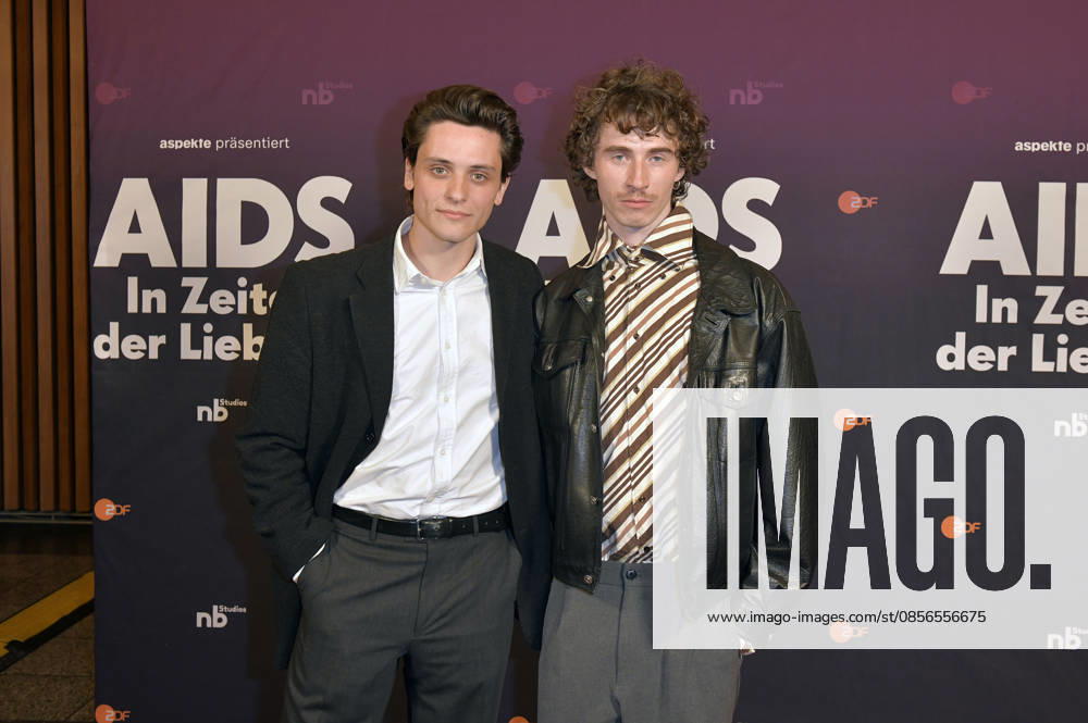 Evangelos Tsarkowistas and Benjamin Viziotis at the preview of the ZDF documentary series AIDS In Times of Love at Kino International Berlin, 13 05 2026 Foto:xM.xBehrensx xFuturexImagex aids_6574