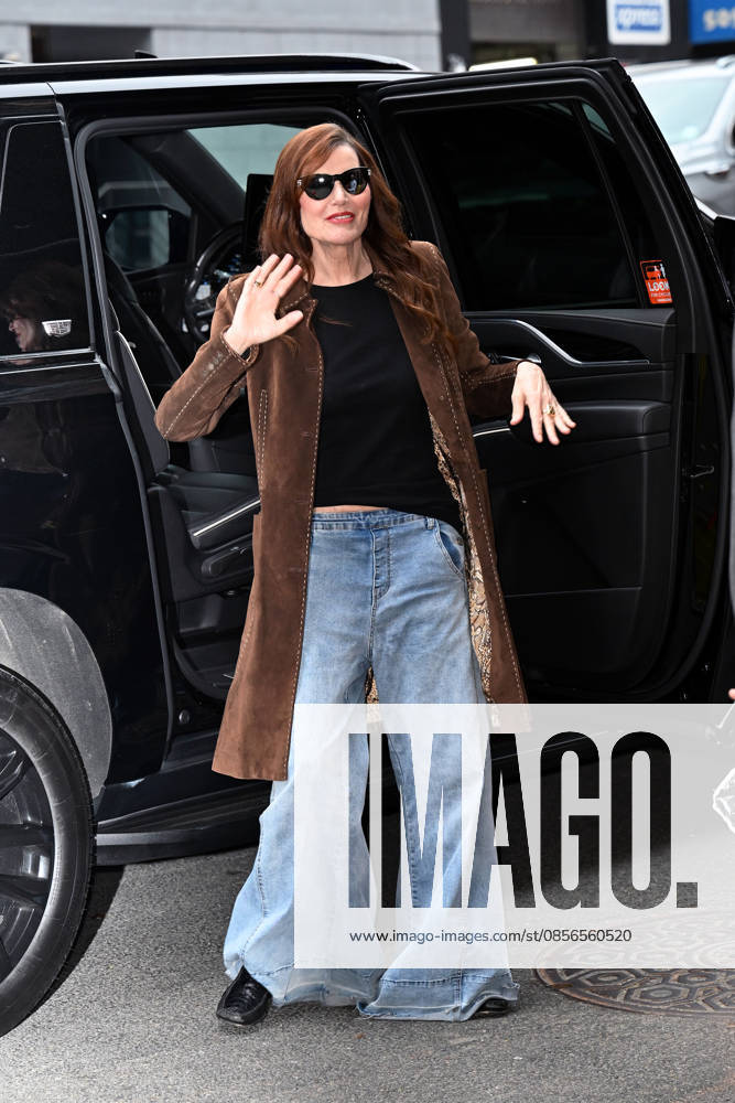 Geena Davis seen leaving CBS this morning in New York Featuring: Geena Davis Where: New York City, New York, United States When: 13 May 2026 Credit: Elder Ordonez INSTARimages . NOT FOR USE BY NEWSPAPERS BASED IN THE UK.