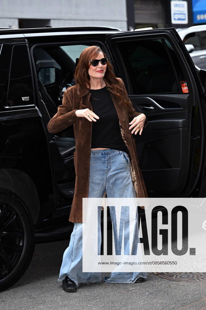 Geena Davis seen leaving CBS this morning in New York Featuring: Geena Davis Where: New York City, New York, United States When: 13 May 2026 Credit: Elder Ordonez INSTARimages . NOT FOR USE BY NEWSPAPERS BASED IN THE UK.