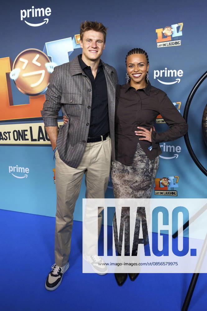 Simon Zachenhuber and Aminata Belli at the premiere of season 7 of the Prime Video comedy game show LOL Last One Laughing in the Astor Film Lounge at Arri Kino Munich, 13 05 2026 Foto:xN.xKolinzx xFuturexImagex lol_6603