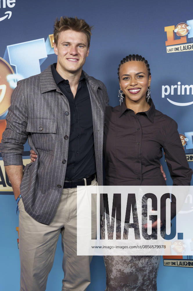 Simon Zachenhuber and Aminata Belli at the premiere of season 7 of the Prime Video comedy game show LOL Last One Laughing in the Astor Film Lounge at Arri Kino Munich, 13 05 2026 Foto:xN.xKolinzx xFuturexImagex lol_6605