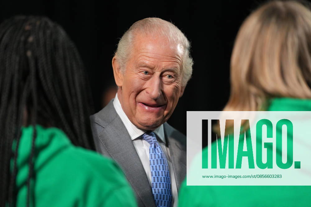 Britain Royals Britain s King Charles III meets students taking part in workshops organised by National Youth Music Theatre (NYMT) at The Other Palace in London, Thursday, May 14, 2026., Credit:Avalon.red PA ROTA - B68 Avalon GBR, London
