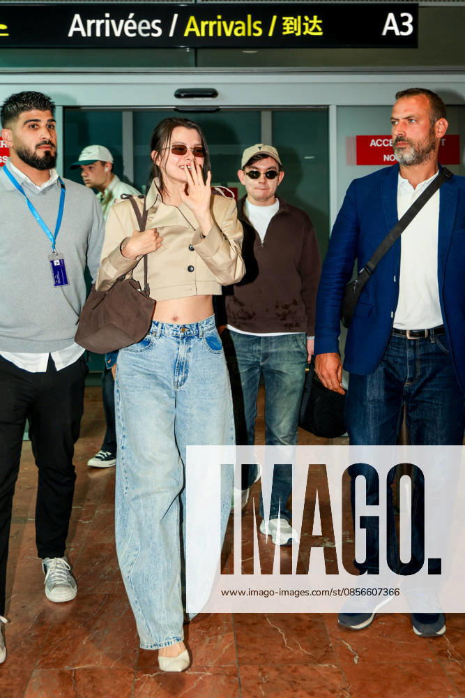 Becky Armstrong arrives at the Nice airport ahead of the 79th Cannes Film Festival, France, on May 14, 2026 Laetitia Notarianni Bestimage Celebs arrive at the Nice airport ahead of the 79th Cannes Film Festival, France, on May 14, 2026 Nice France