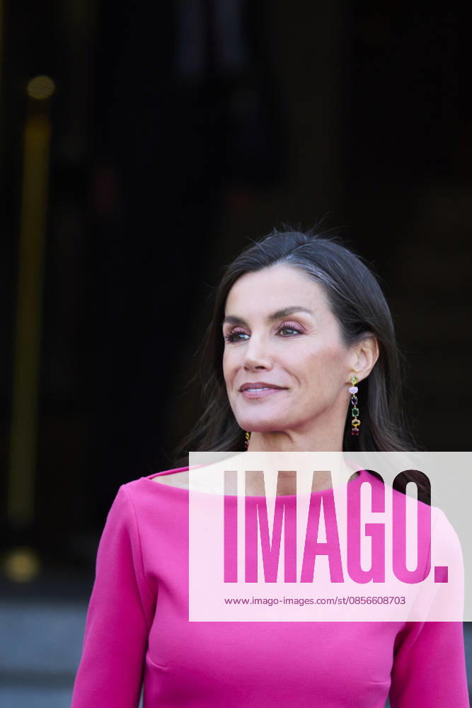 Madrid Queen Letizia during the 17th Latinamerican Health Conference at the Teatro real in Madrid. No Spain Â