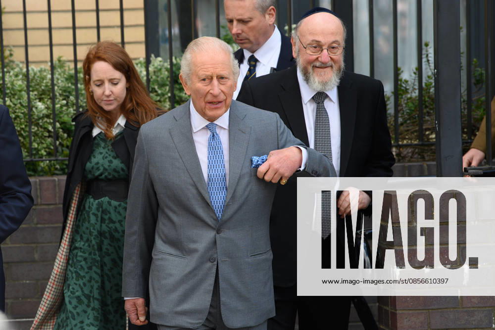 King Charles III Visits Golders Green, London, UK - Thursday 14 May 2026 King Charles III visits members of the Jewish community in Golders Green, London, England, UK on Thursday 14 May, 2026 to show solidarity and support., Credit:Justin Ng Avalon UK, England, London, Golders Green