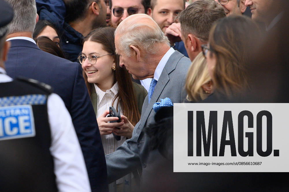 King Charles III Visits Golders Green, London, UK - Thursday 14 May 2026 King Charles III visits members of the Jewish community in Golders Green, London, England, UK on Thursday 14 May, 2026 to show solidarity and support., Credit:Justin Ng Avalon UK, England, London, Golders Green